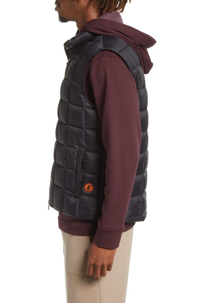 Save The Duck Oswald Quilted Vest In Black
