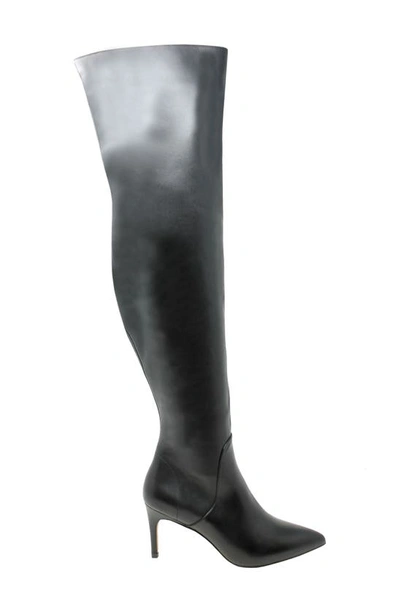 Charles David Women's Piano Pointed Toe High Heel Boots In Black-le