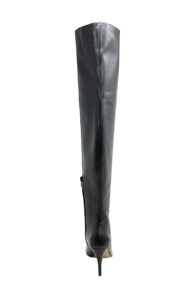 Charles David Women's Piano Pointed Toe High Heel Boots In Black-le