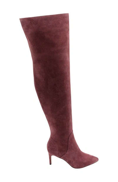 Charles David Piano Over The Knee Boot In Deep Quartz