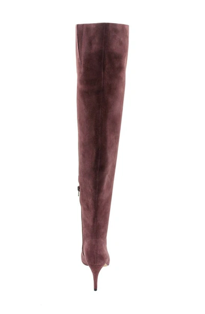 Shop Charles David Piano Over The Knee Boot In Deep Quartz