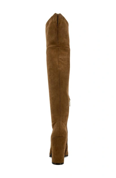Shop Kenneth Cole Josie Over The Knee Boot In Cognac
