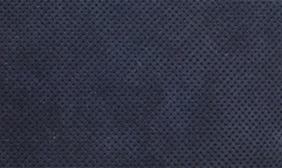 CLARE V Sac Bretelle Perforated Suede Navy Blue Bag
