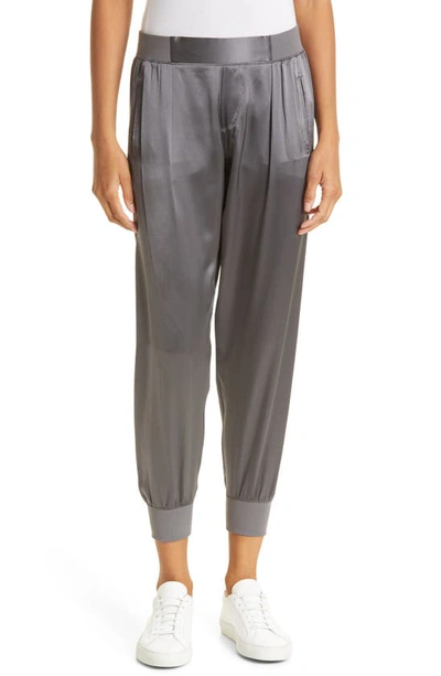 Shop Atm Anthony Thomas Melillo Silk Joggers In Boulder
