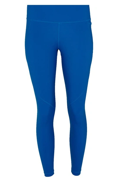 Shop Sweaty Betty Power Pocket Workout 7/8 Leggings In Oxford Blue