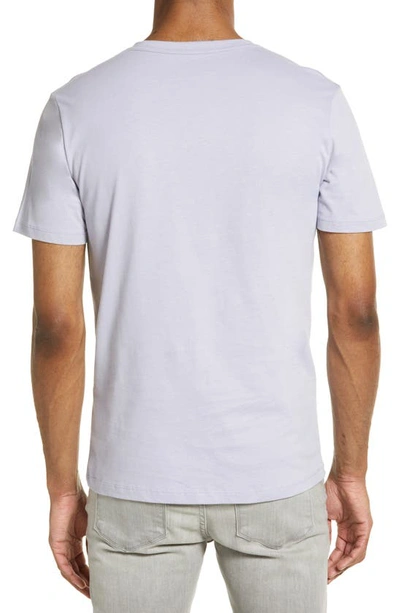 Shop Allsaints Brace Tonic Crewneck T-shirt In Bleached Lilac