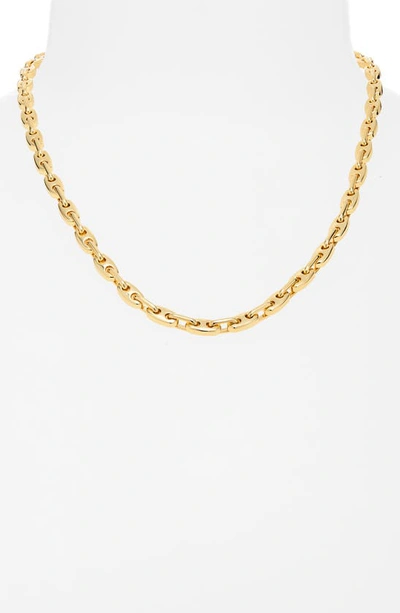 Shop Kendra Scott Bailey Chain Necklace In Gold Metal