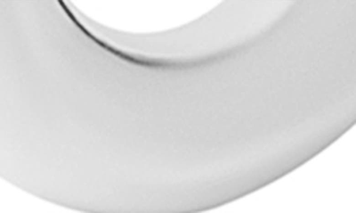 Argento Vivo Tube Huggie Hoop Earrings In Silver