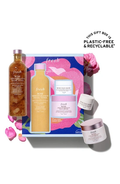 Shop Fresh Rose Skin Care Set Usd $103 Value