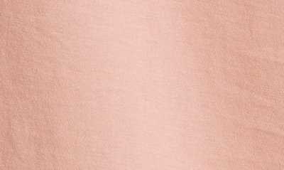Vince Essential Pima Cotton Crewneck Top In Dk Blush