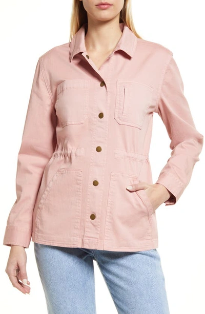 Caslon Utility Jacket In Pink Bride
