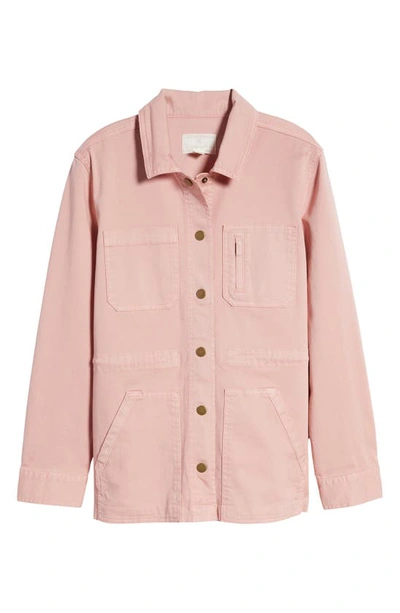 Caslon Utility Jacket In Pink Bride