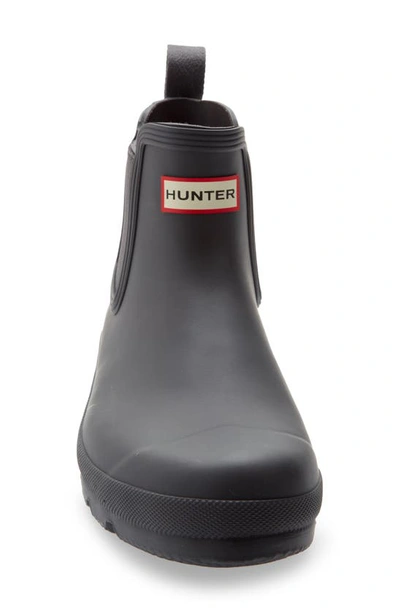 Shop Hunter Original Waterproof Chelsea Rain Boot In Luna