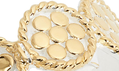 Shop Anna Beck Multi Disc Band Ring In Gold