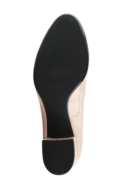 Shop Marc Joseph New York Broad Street Patent Leather Pump In Nude Soft Patent