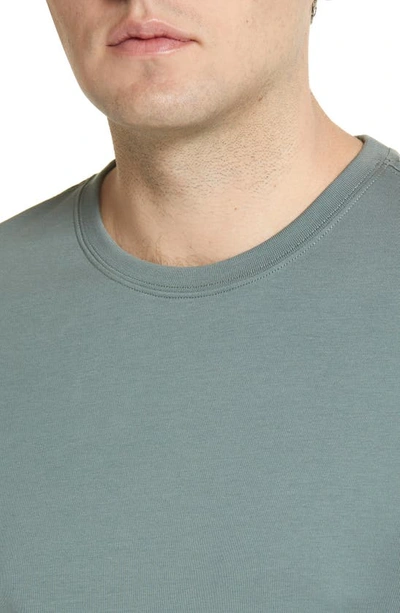 Shop Robert Barakett Georgia Pima Cotton T-shirt In Balsam Green