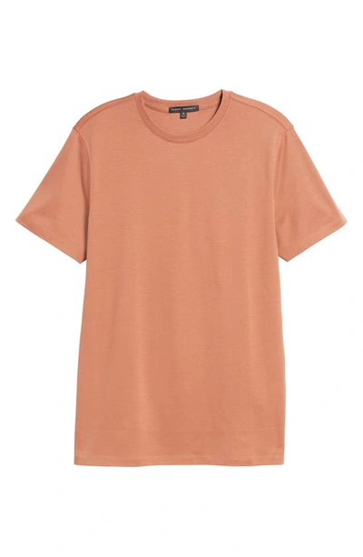 Shop Robert Barakett Georgia Pima Cotton T-shirt In Orange Leaf