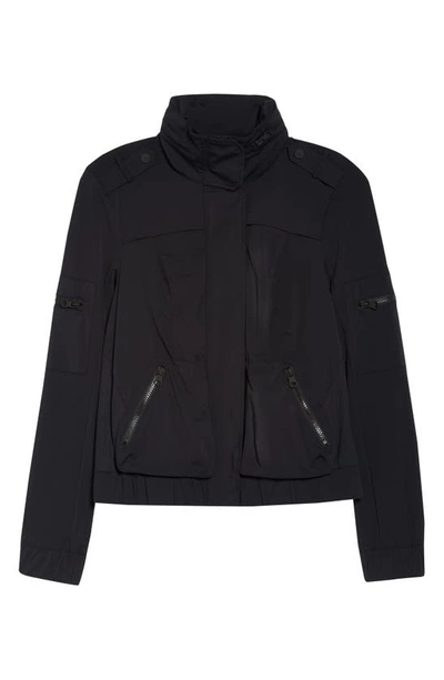 Shop Blanc Noir Mastermind 2.0 Hooded Jacket In Black