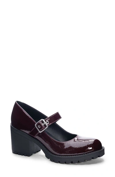 Shop Dirty Laundry Lita Mary Jane Pump In Wine