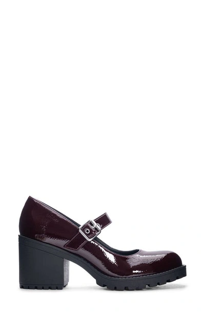 Shop Dirty Laundry Lita Mary Jane Pump In Wine