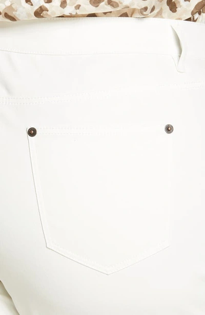 Lafayette 148 Thompson Primo Denim Jeans In White