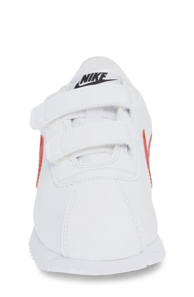 Shop Nike Cortez Sl Sneaker In White/ Varsity Red/ Black