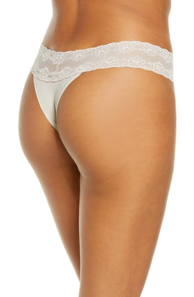 Shop Natori Bliss Perfection Thong In Marble