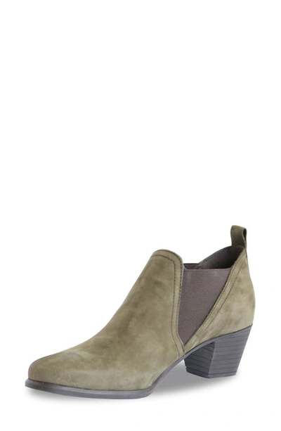 Shop Munro Jessie Bootie In Herb Nubuck