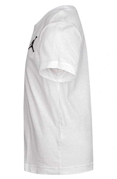 Shop Jordan Kids' Jumpman Air Logo Cotton T-shirt In White