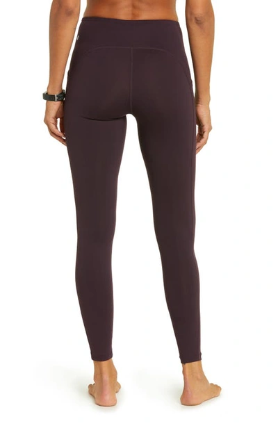 Zella Recycled Live In Pocket Leggings In Purple Nebula