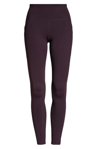 Zella Recycled Live In Pocket Leggings In Purple Nebula