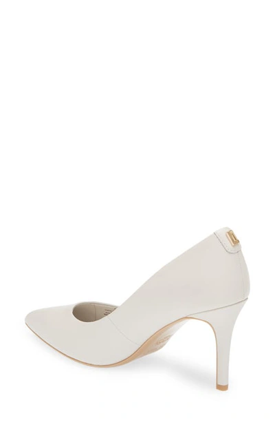Shop Karl Lagerfeld Royale Pump In Soft White