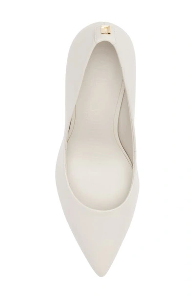 Shop Karl Lagerfeld Royale Pump In Soft White