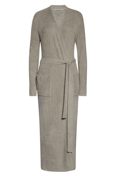 Shop Barefoot Dreams Cozychic Ultra Lite™ Long Robe In Pewter