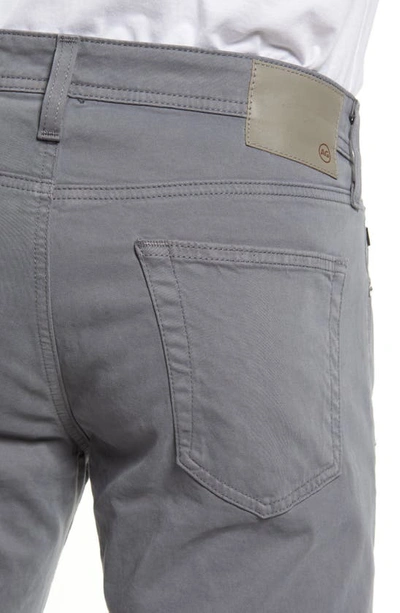 Ag Tellis Slim Fit Five-pocket Pants In Autumn Fog