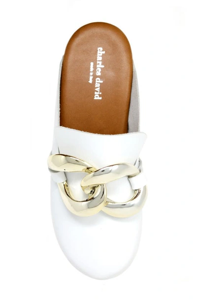 Shop Charles David Siena Clog In Off White-lech