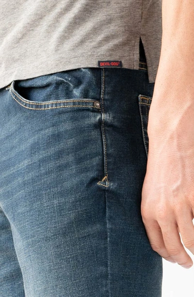 Devil-dog Dungarees Relaxed Straight Leg Jeans In Burke