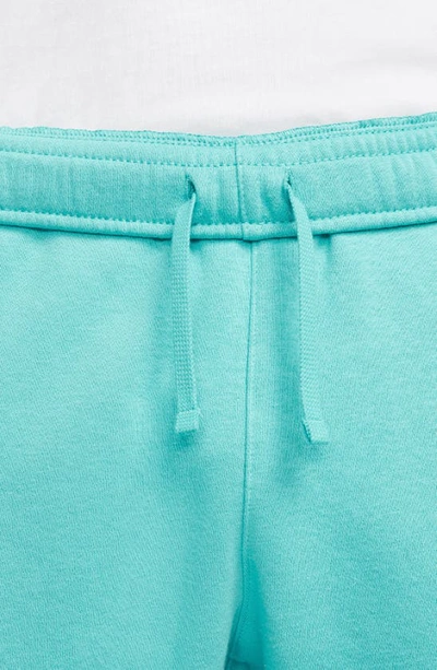 Shop Nike Club Pocket Fleece Joggers In Washed Teal/white