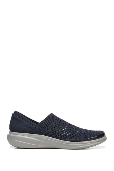 Shop Bzees Charlie Knit Slip-on Shoe In Navy