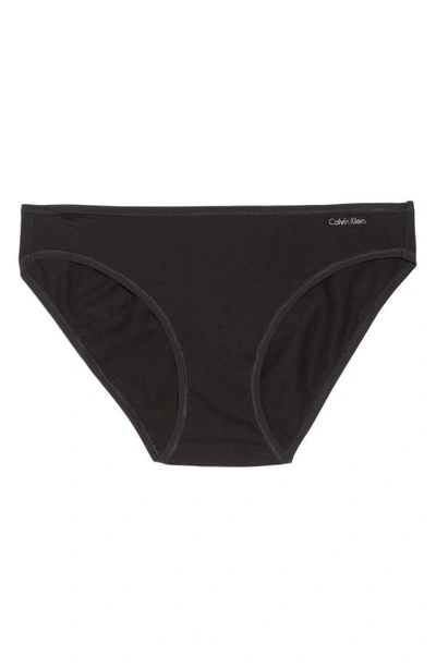 Shop Calvin Klein Form Bikini In Black