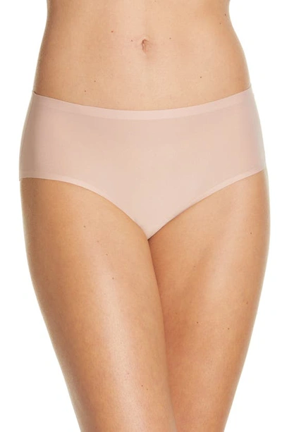 Shop Chantelle Lingerie Soft Stretch Seamless Hipster Panties In Rose Authentique