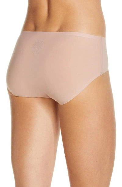 Shop Chantelle Lingerie Soft Stretch Seamless Hipster Panties In Rose Authentique