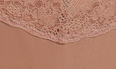 Shop Natori Bliss Perfection Thong In Cinnamon