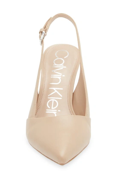 Calvin klein gwenith slingback hot sale pump