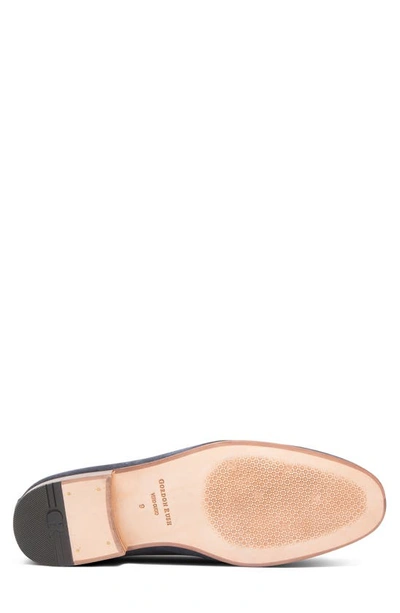Gordon Rush Cartwright Penny Loafer In Navy Suede