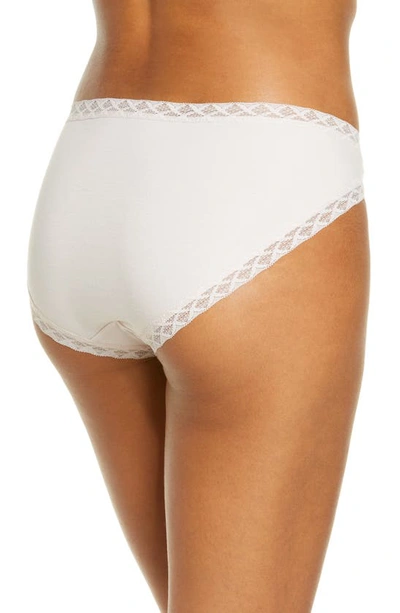 Shop Natori Bliss Cotton French Cut Briefs In Pink Pearl