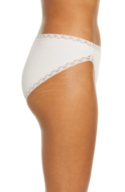 Shop Natori Bliss Cotton French Cut Briefs In Pink Pearl