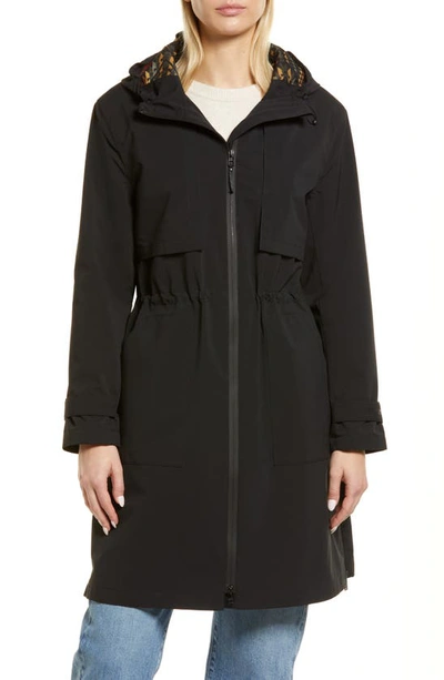 Shop Pendleton Pacificia Water Resistant Raincoat In Black