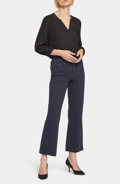 Nydj Relaxed Windsor Stripe Flare Leg Jean In Windsor Stripe