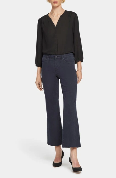 Nydj Relaxed Windsor Stripe Flare Leg Jean In Windsor Stripe